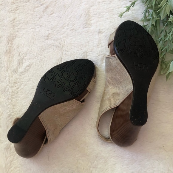UGG Sandal Wedges - Picture 8 of 9